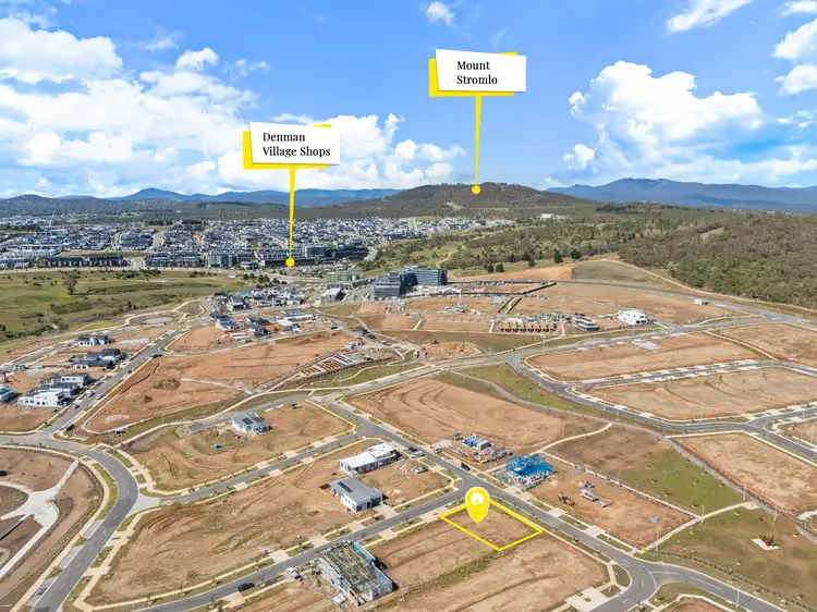 Second view of Homely land listing, 1 Musidlak Rise, Denman Prospect ACT 2611