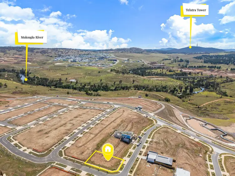 Third view of Homely land listing, 1 Musidlak Rise, Denman Prospect ACT 2611