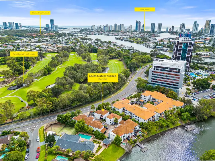 Main view of Homely townhouse listing, 66/24 SLATYER Avenue, Bundall QLD 4217