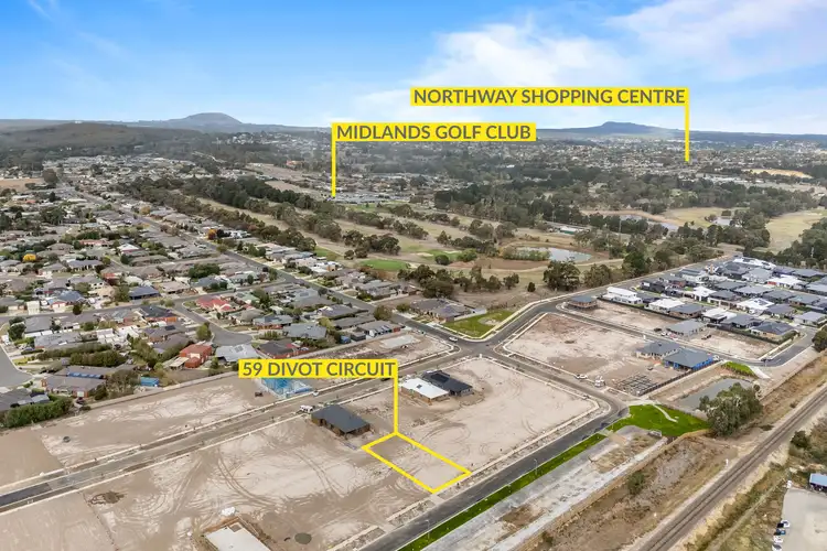Third view of Homely land listing, 59 Divot Circuit, Invermay Park VIC 3350