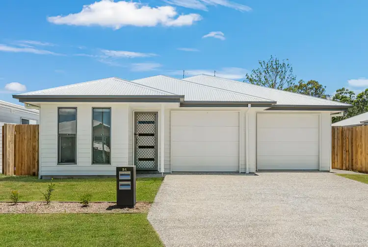 Main view of Homely semi-detached listing, 1/24 Vincent Crescent, Caboolture QLD 4510