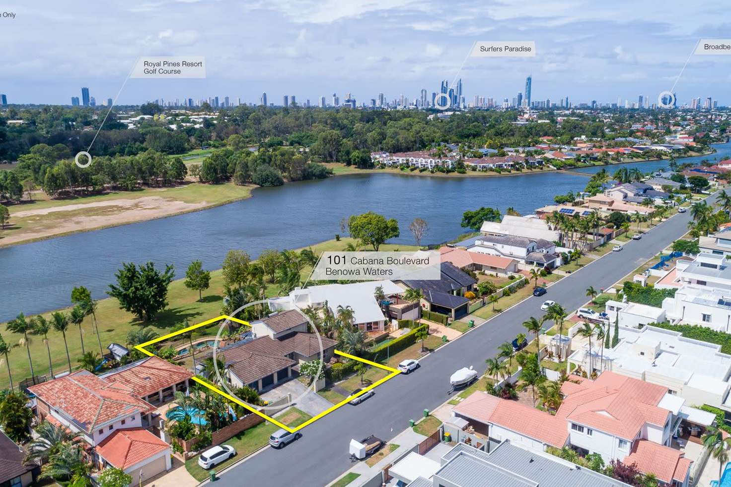 Main view of Homely house listing, 101 Cabana Boulevard, Benowa Waters QLD 4217