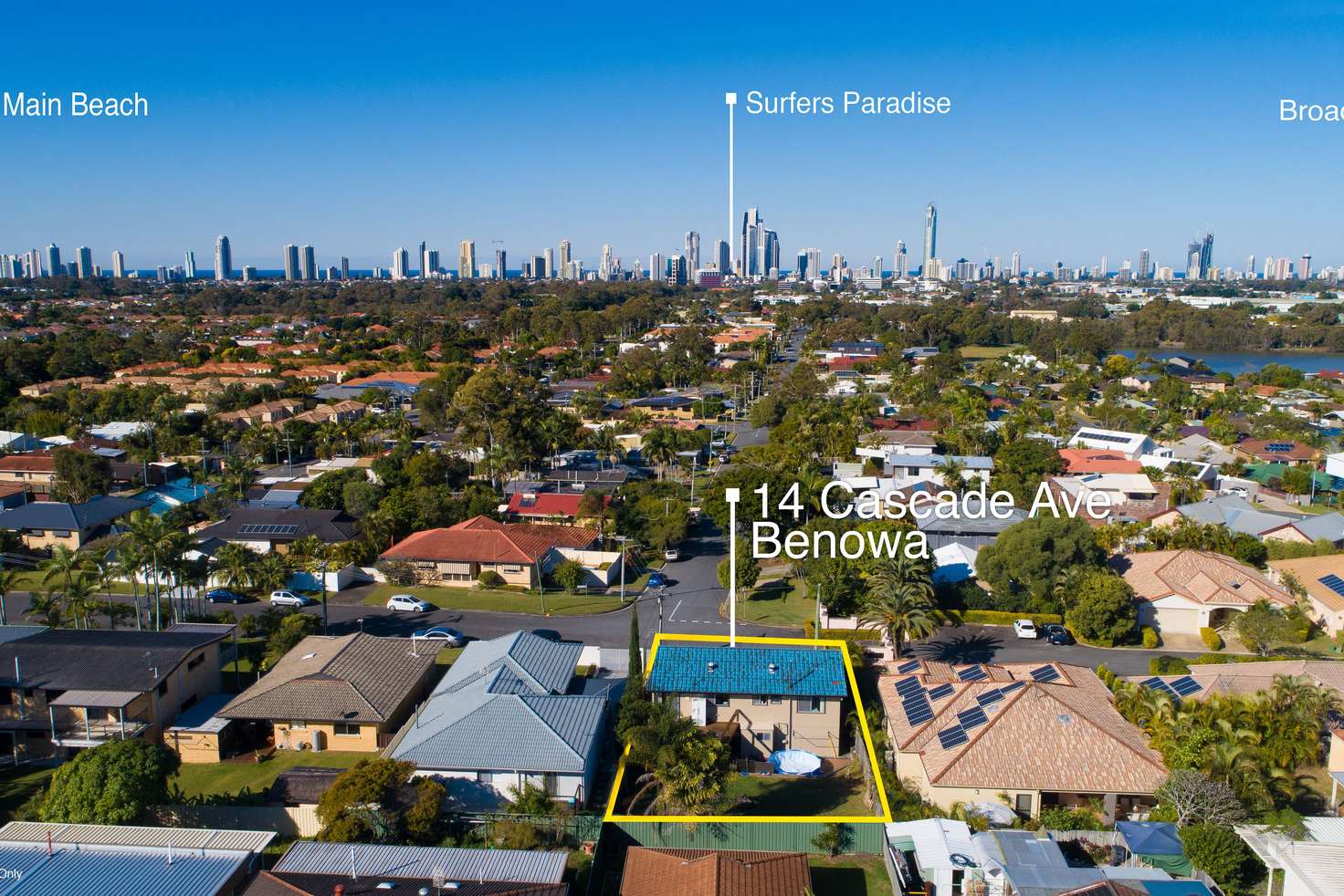 Main view of Homely house listing, 14 Cascade Avenue, Benowa QLD 4217