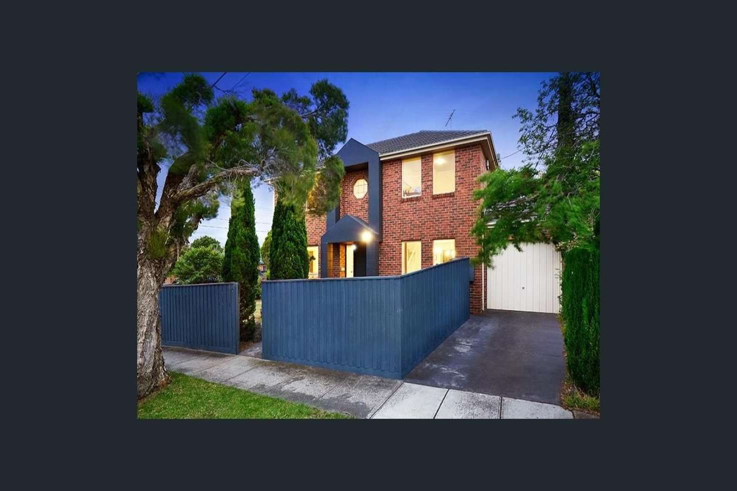 Main view of Homely townhouse listing, 1/22 Rigby Avenue, Carnegie VIC 3163