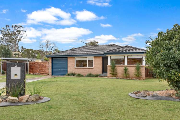 Main view of Homely house listing, 3 Weemala Crescent, Bradbury NSW 2560