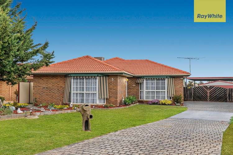 Main view of Homely house listing, 3 Barleycorn Place, Melton West VIC 3337