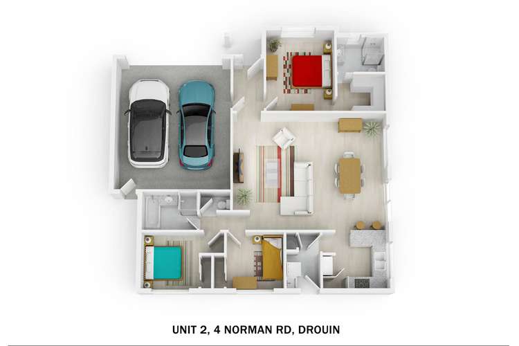 Third view of Homely unit listing, 2/4 Norman Road, Drouin VIC 3818