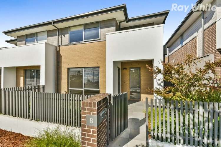 Main view of Homely townhouse listing, 8 Harcrest Boulevard, Wantirna South VIC 3152