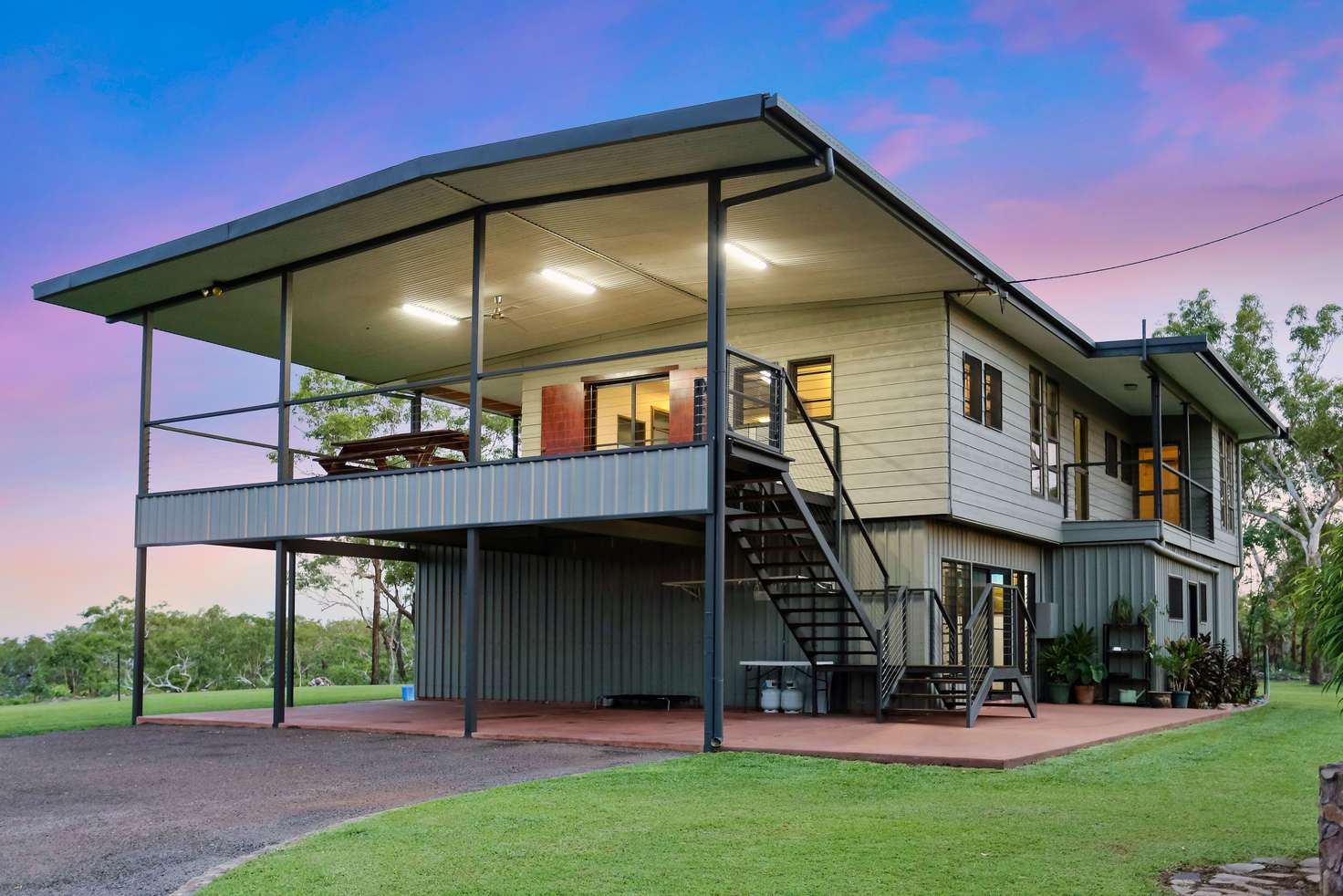 Main view of Homely acreageSemiRural listing, 77 Guys Creek Road, Acacia Hills NT 822