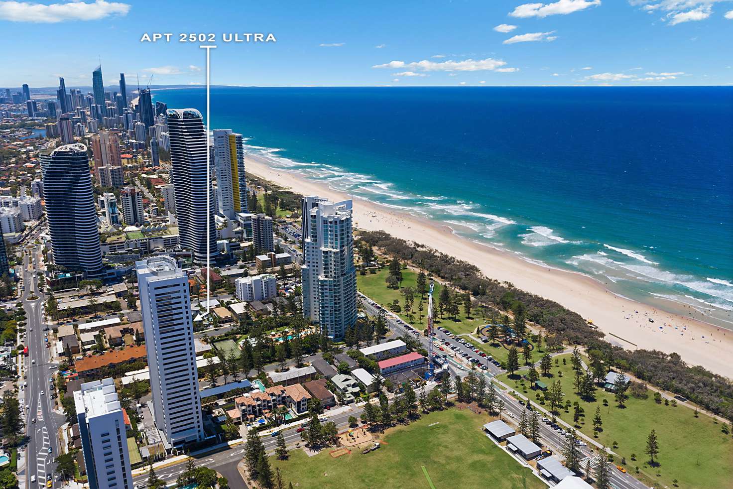 Main view of Homely apartment listing, 2502 'Ultra' 14 George Avenue, Broadbeach QLD 4218
