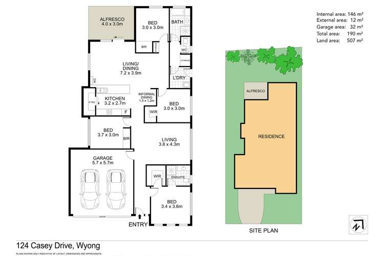 Third view of Homely house listing, 124 Casey Drive, Wyong NSW 2259