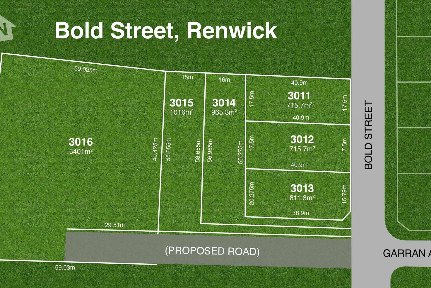 Main view of Homely residentialLand listing, Lot 904 Bold Street, Renwick NSW 2575