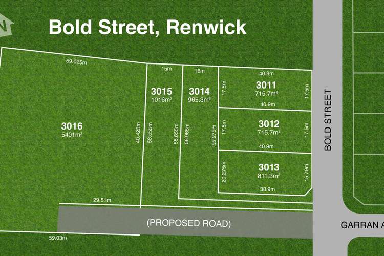 Main view of Homely residentialLand listing, Lot 904 Bold Street, Renwick NSW 2575