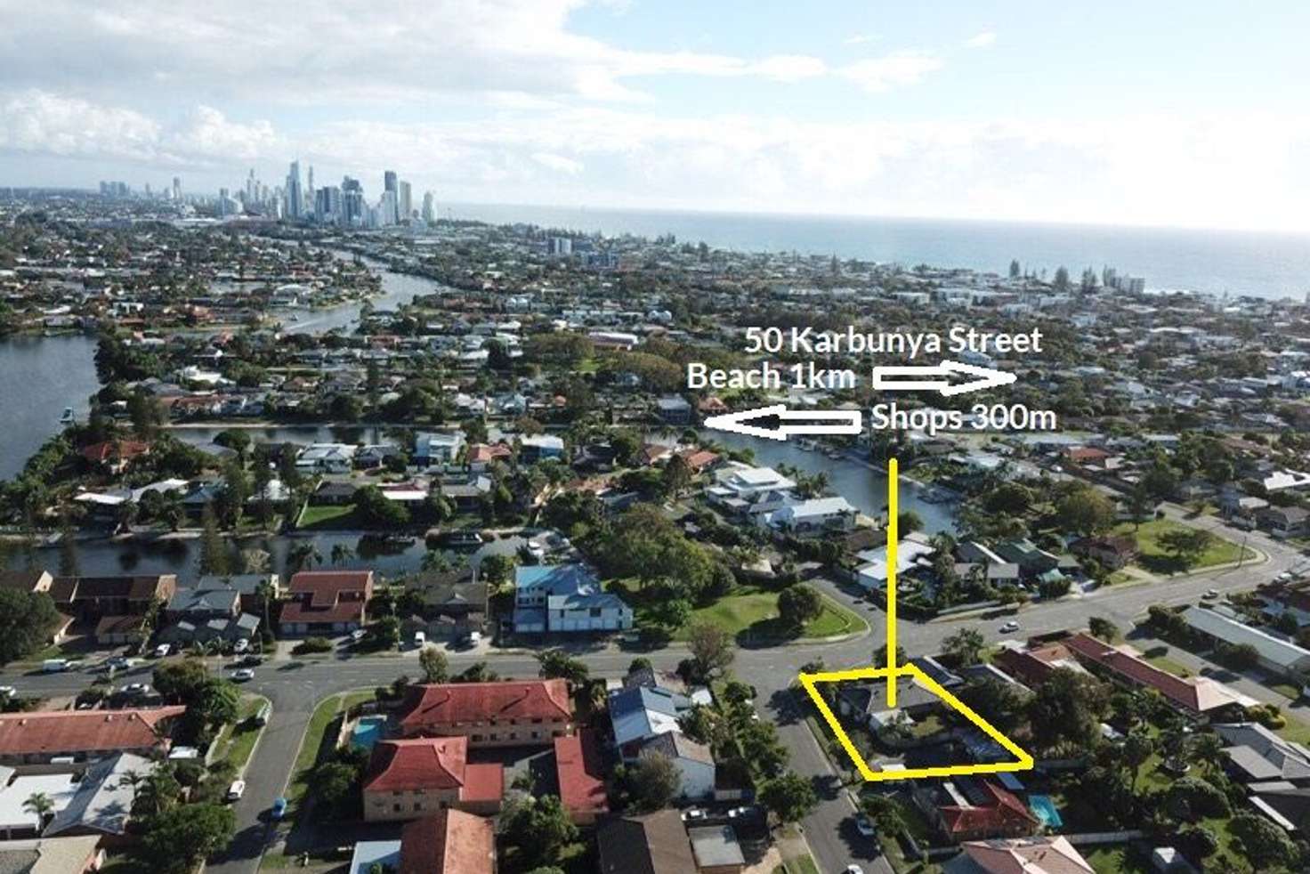Main view of Homely house listing, 50 Karbunya Street, Mermaid Waters QLD 4218