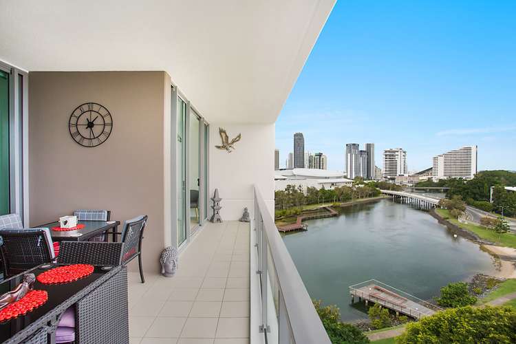 Main view of Homely apartment listing, 1701 'Freshwater Point' 33 T E Peters Drive, Broadbeach Waters QLD 4218