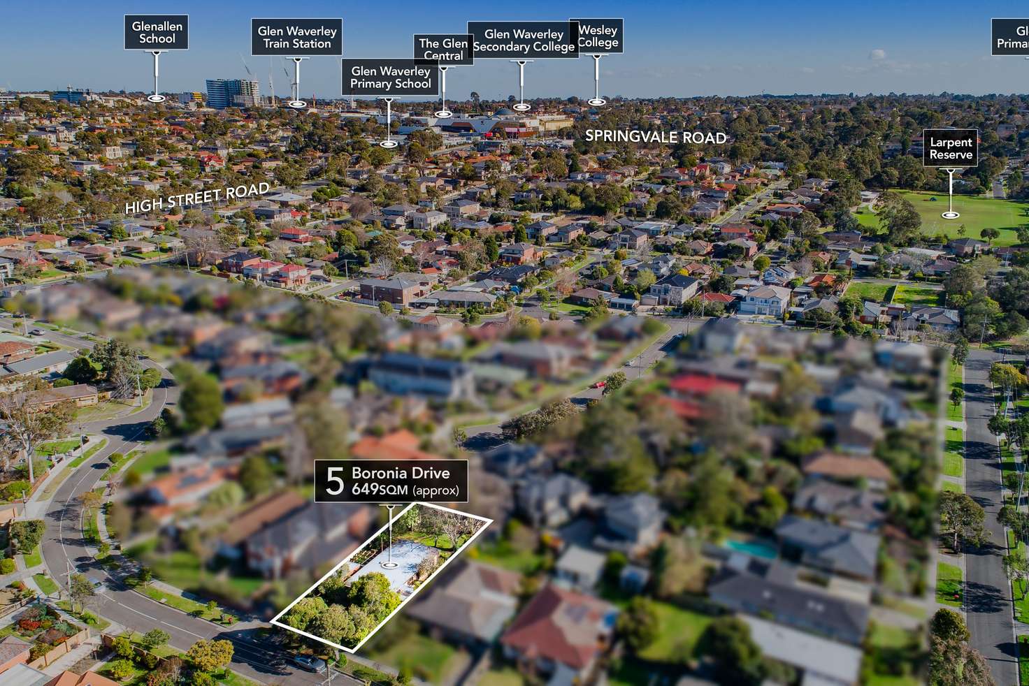 Main view of Homely house listing, 5 Boronia Drive, Glen Waverley VIC 3150