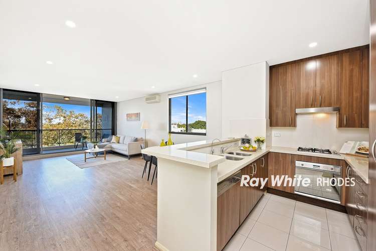 Second view of Homely apartment listing, 60/24 Walker Street, Rhodes NSW 2138