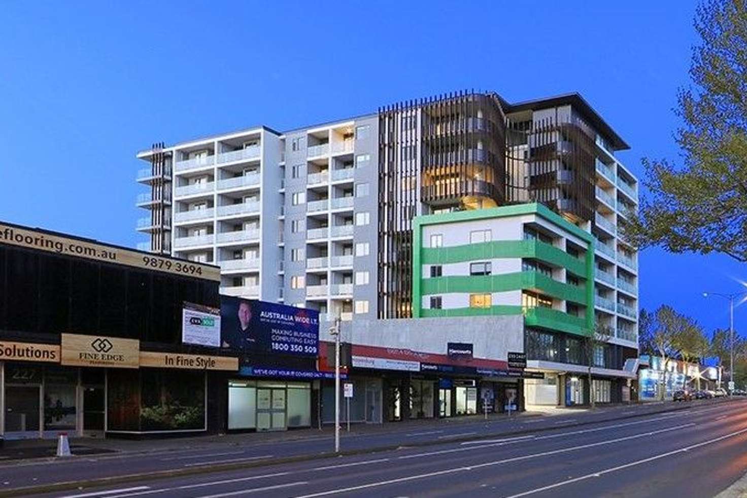 Main view of Homely apartment listing, 709/233 EAST 233 Maroondah Highway, Ringwood VIC 3134