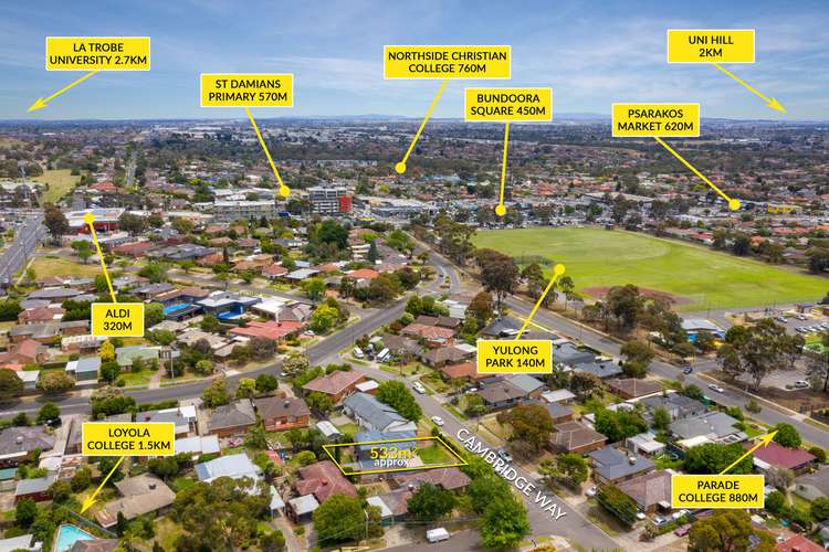 Second view of Homely house listing, 15 Cambridge Way, Bundoora VIC 3083