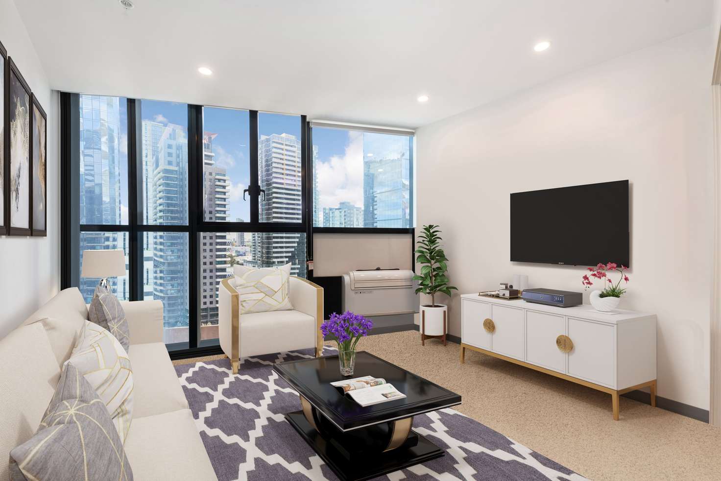 Main view of Homely apartment listing, 1304/33 Clarke Street, Southbank VIC 3006