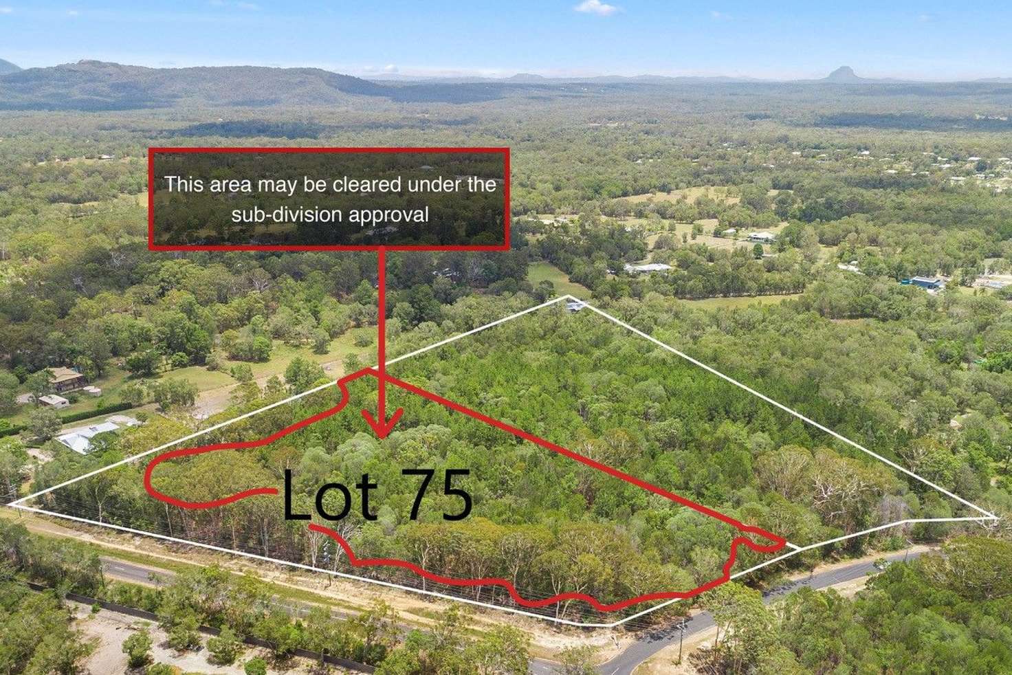 Main view of Homely residentialLand listing, Lot 75 Amaroo Place, Cooroibah QLD 4565
