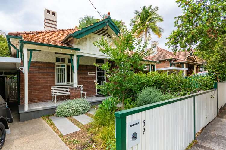 Main view of Homely semiDetached listing, 57 Ormond Street, Ashfield NSW 2131