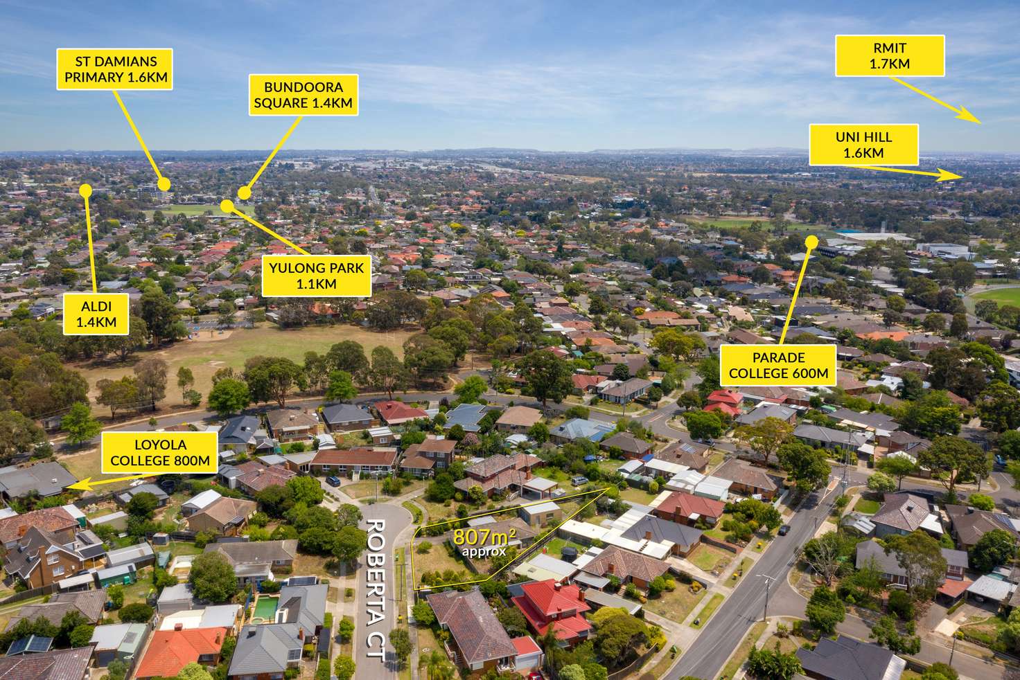Main view of Homely house listing, 7 Roberta Court, Bundoora VIC 3083