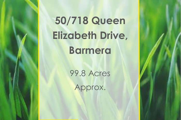 Main view of Homely residentialLand listing, Lot 50/718 Queen Elizabeth Drive, Barmera SA 5345