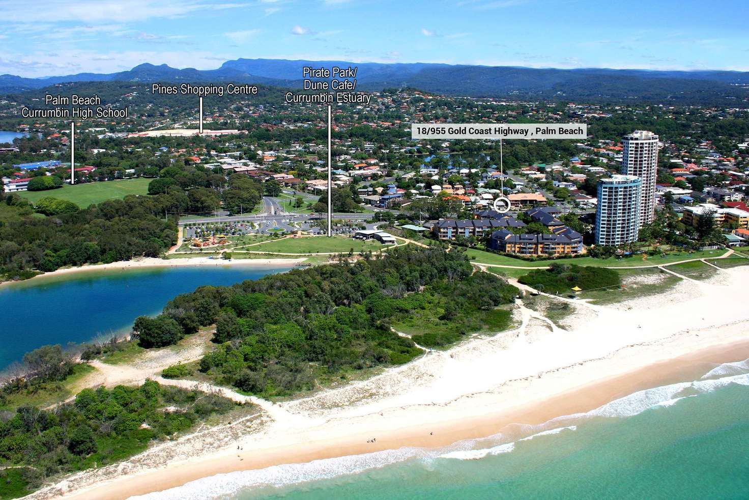 Main view of Homely unit listing, 18/955 Gold Coast Highway, Palm Beach QLD 4221