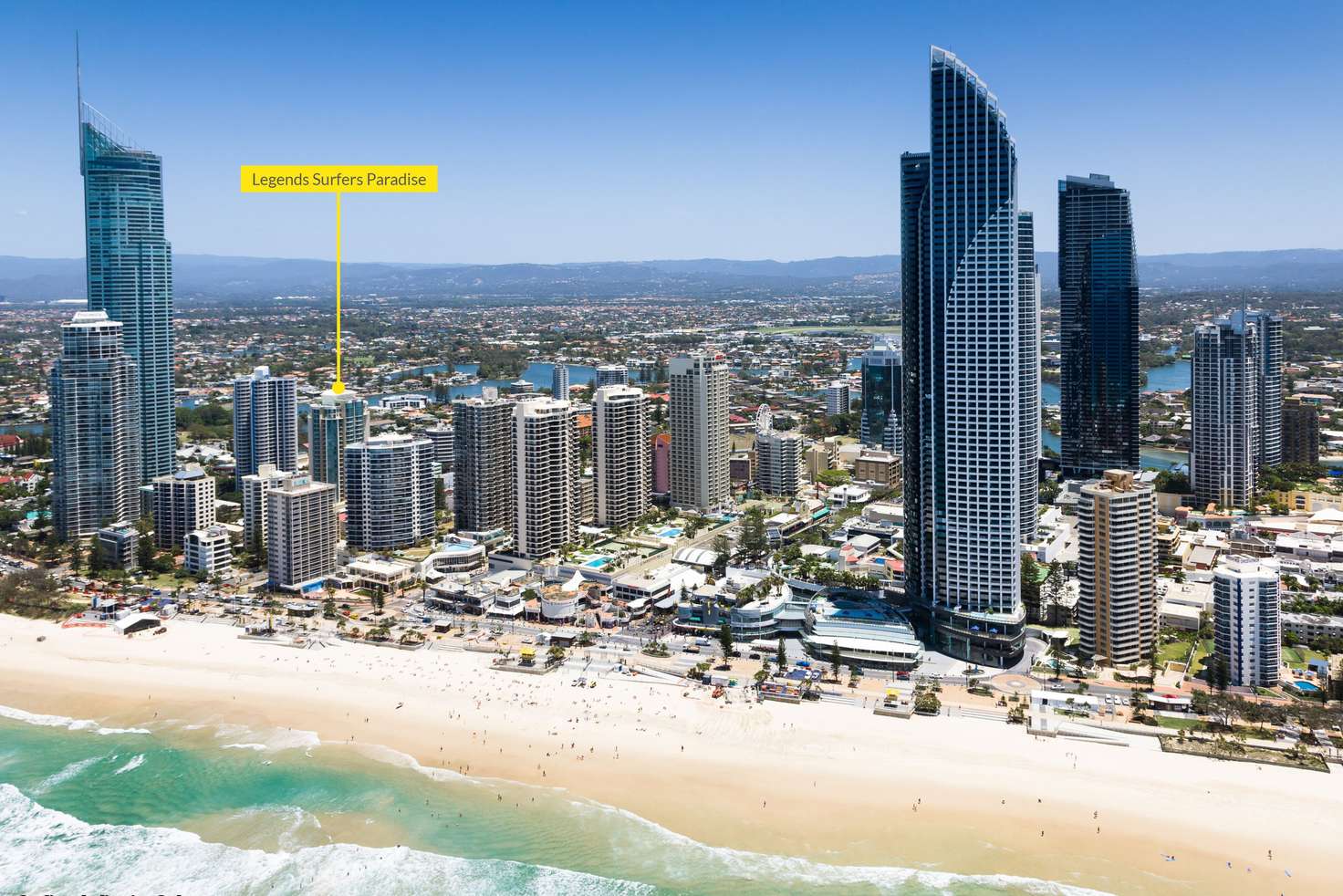 Main view of Homely apartment listing, 919 & 920/25 Laycock Street, Surfers Paradise QLD 4217