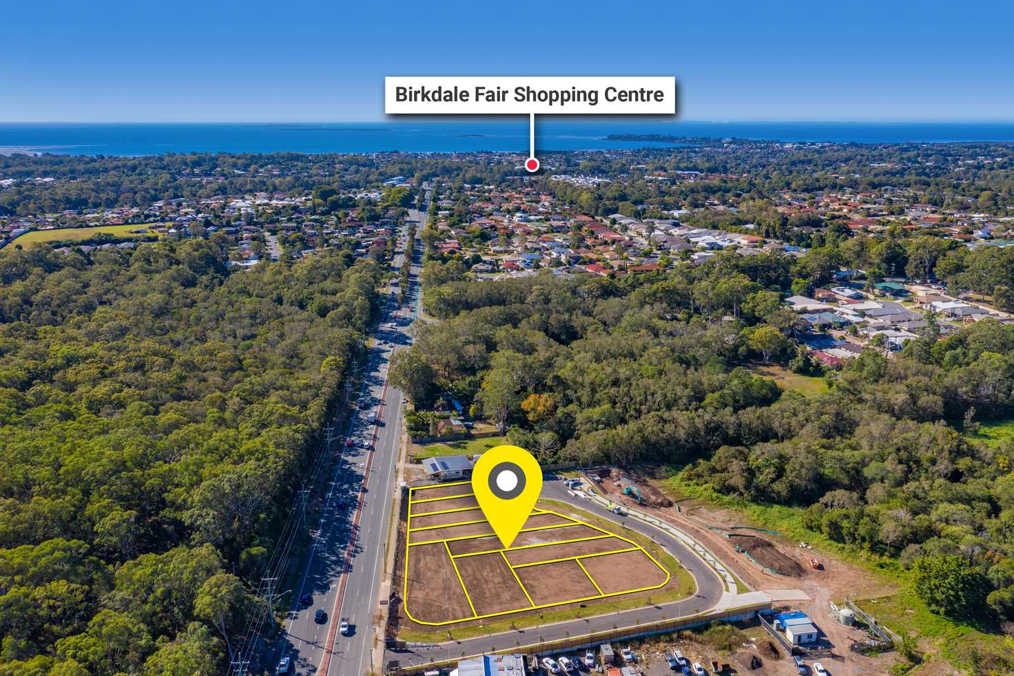 Main view of Homely residentialLand listing, LOT 1, 387-395 Old Cleveland Road East (Menas Court), Birkdale QLD 4159