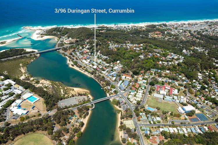Main view of Homely unit listing, 3/96 Duringan Street, Currumbin QLD 4223