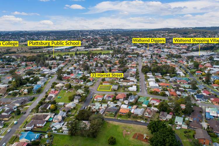 Main view of Homely residentialLand listing, 33 Harriet Street, Wallsend NSW 2287