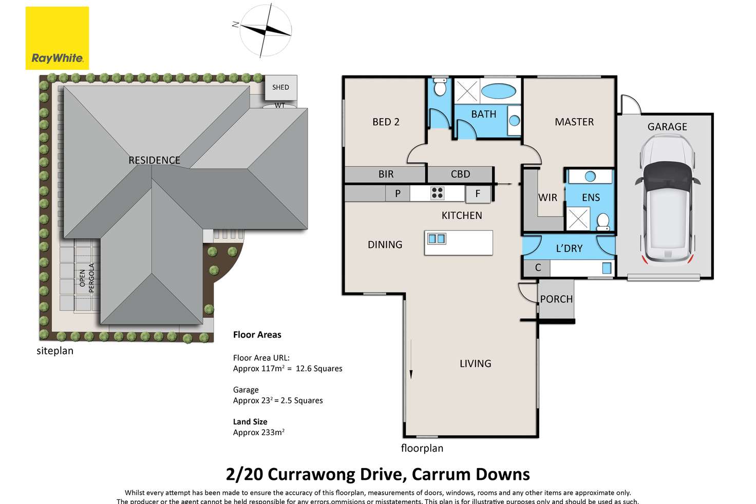 Main view of Homely unit listing, 2/20 Currawong Drive, Carrum Downs VIC 3201