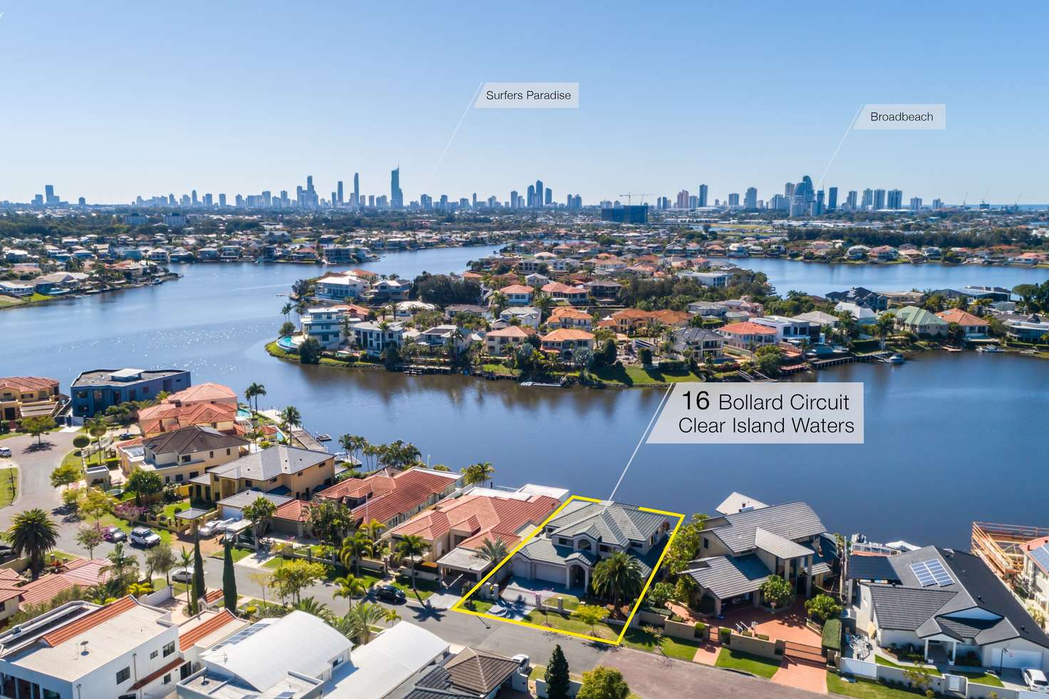 Main view of Homely house listing, 16 Bollard Circuit, Clear Island Waters QLD 4226