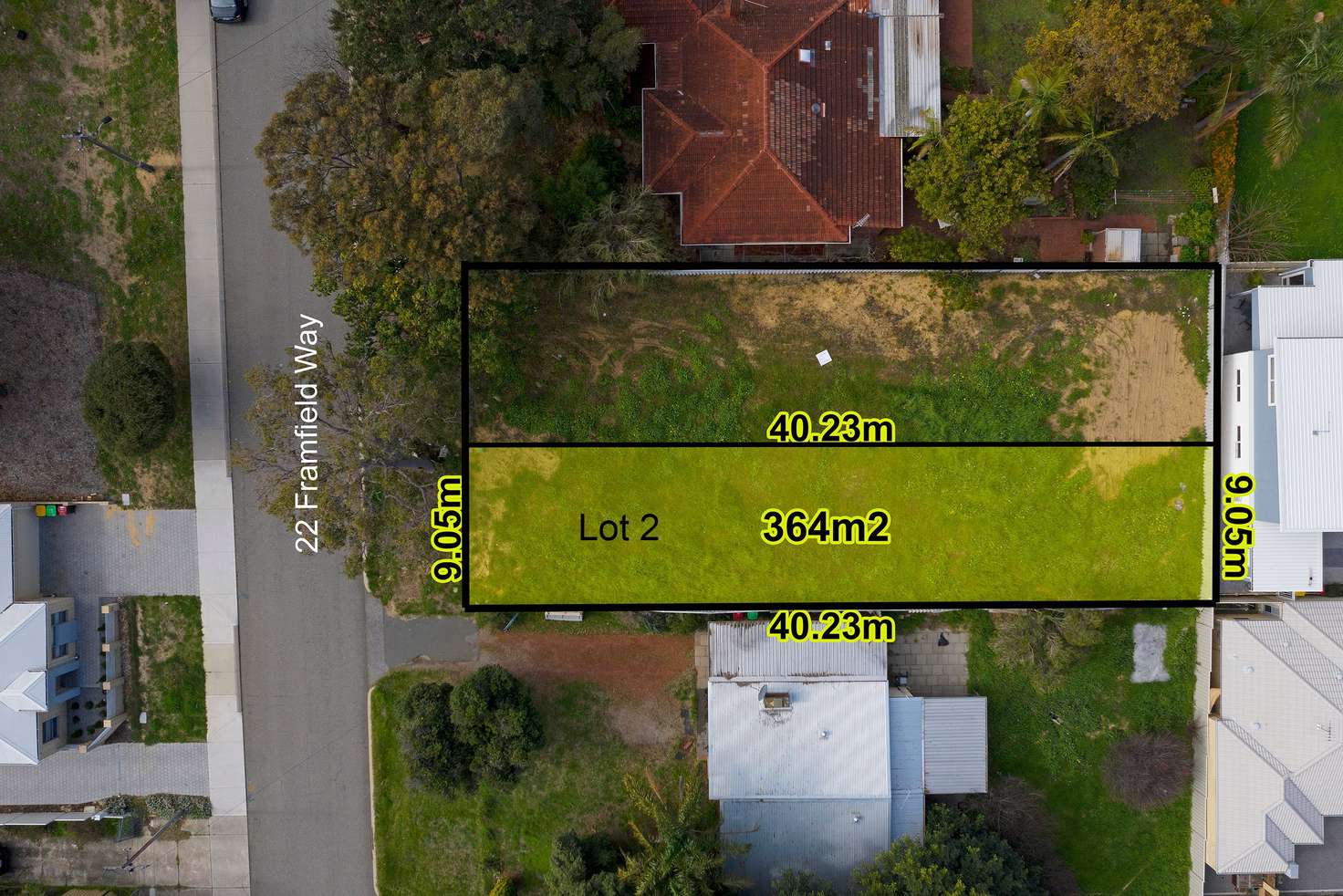 Main view of Homely residentialLand listing, Lots 1&2/22 Framfield Way, Balga WA 6061