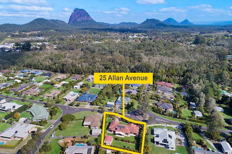 Second view of Homely house listing, 25 Allan Avenue, Glass House Mountains QLD 4518