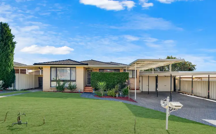 Main view of Homely house listing, 3 Maxwell Street, Macquarie Fields NSW 2564