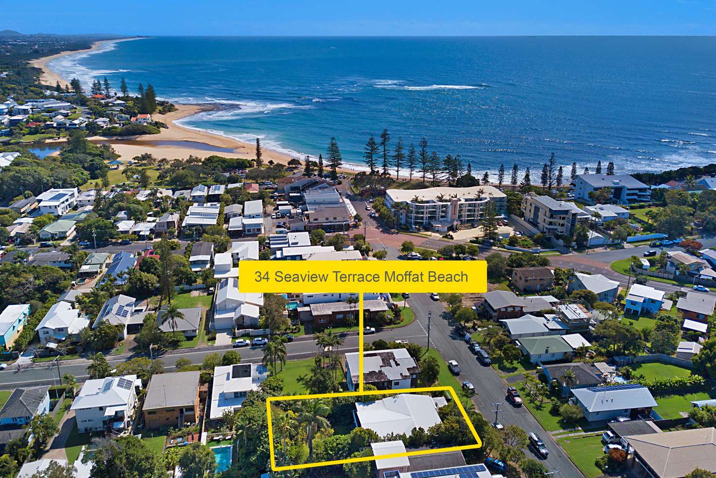 Main view of Homely house listing, 34 Seaview Terrace, Moffat Beach QLD 4551