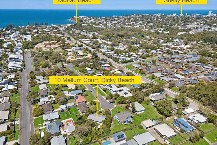 Third view of Homely house listing, 10 Mellum Court, Dicky Beach QLD 4551