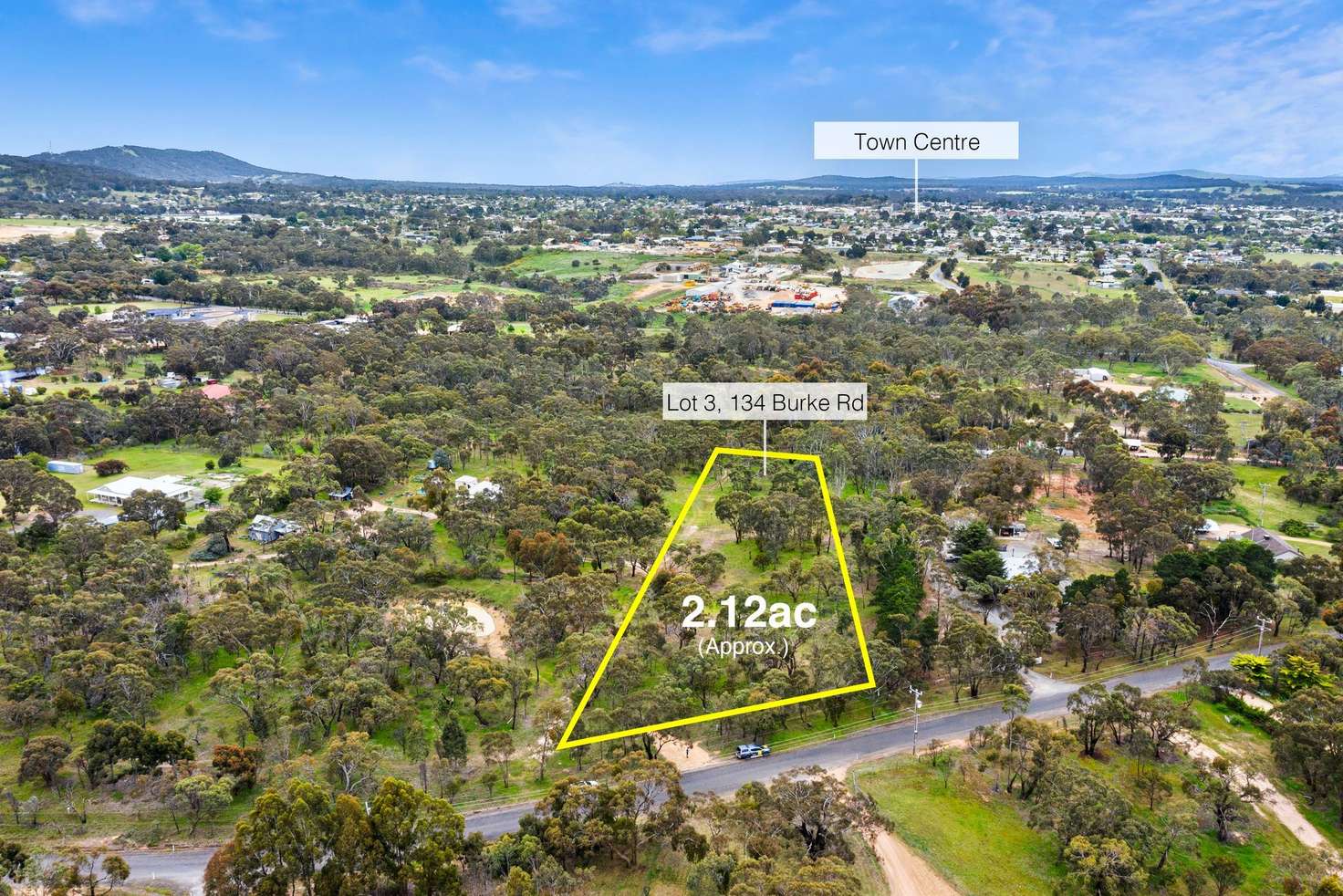 Main view of Homely residentialLand listing, Lot 3, 134 Burke Road, Ararat VIC 3377