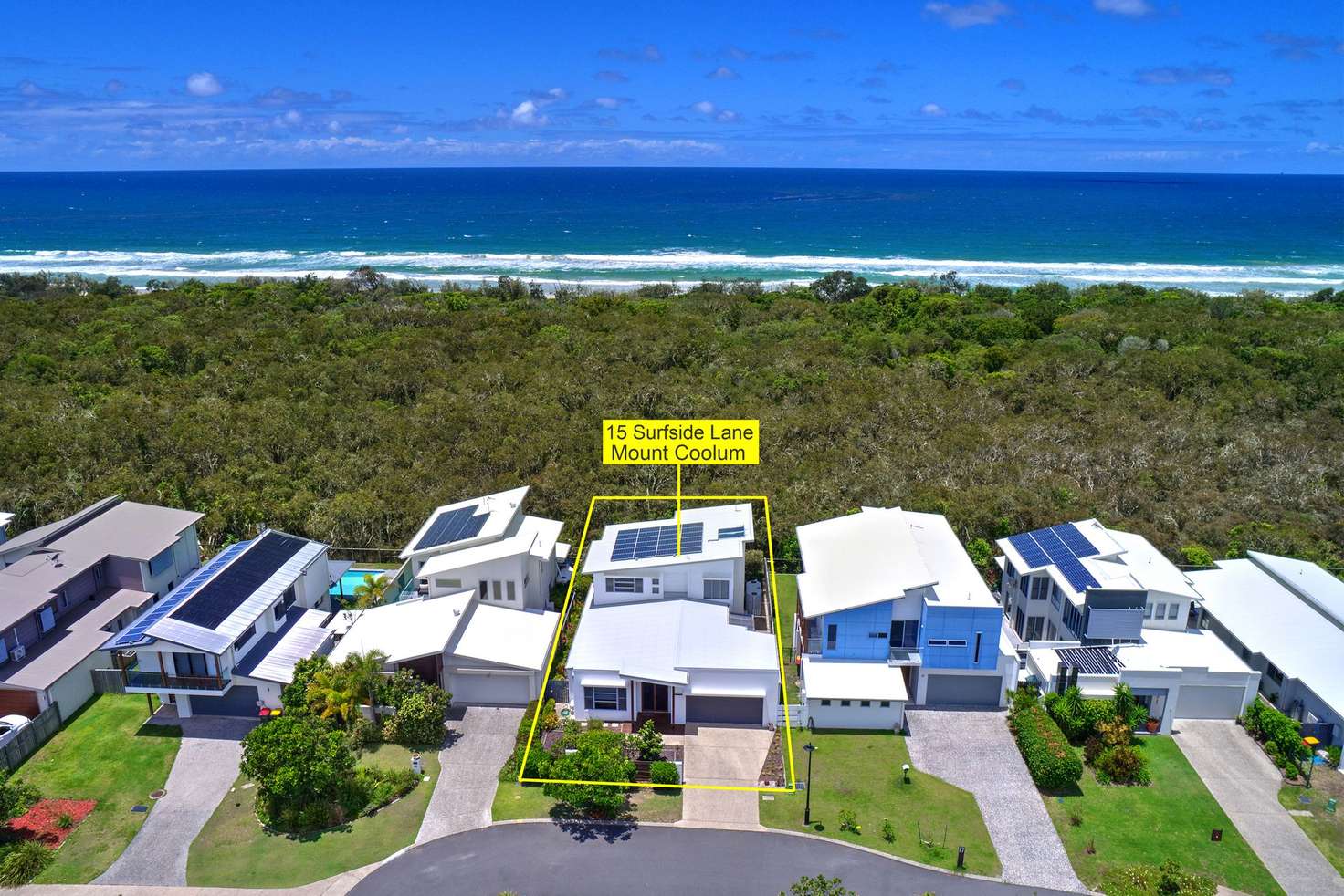 Main view of Homely house listing, 15 Surfside Lane, Mount Coolum QLD 4573