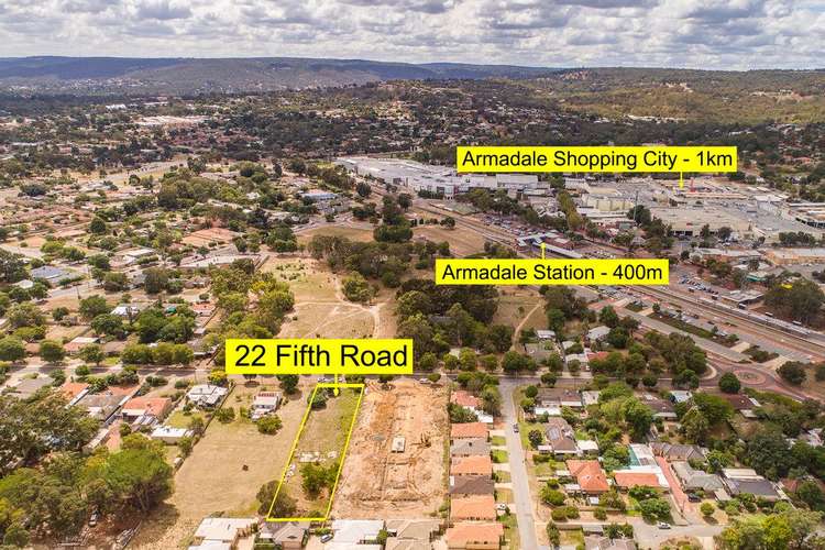 Fifth view of Homely residentialLand listing, 22 Fifth Road, Armadale WA 6112