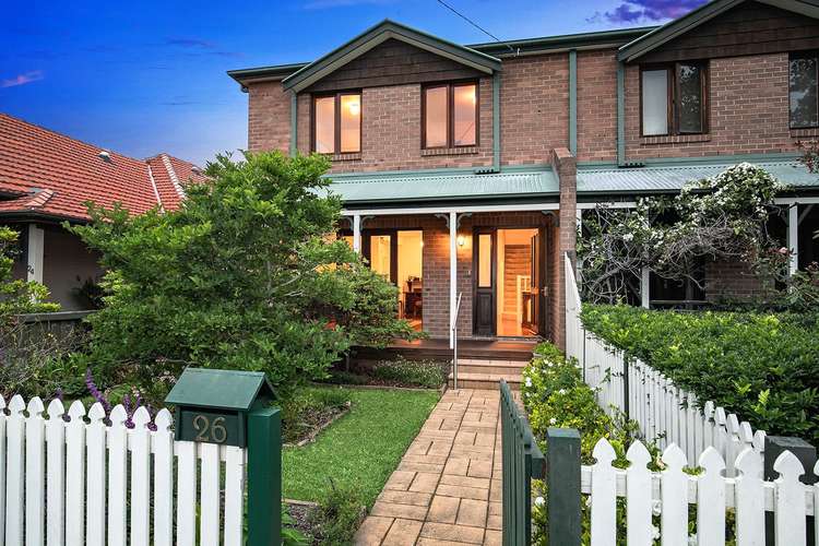Main view of Homely semiDetached listing, 26 Rhodes Avenue, Naremburn NSW 2065