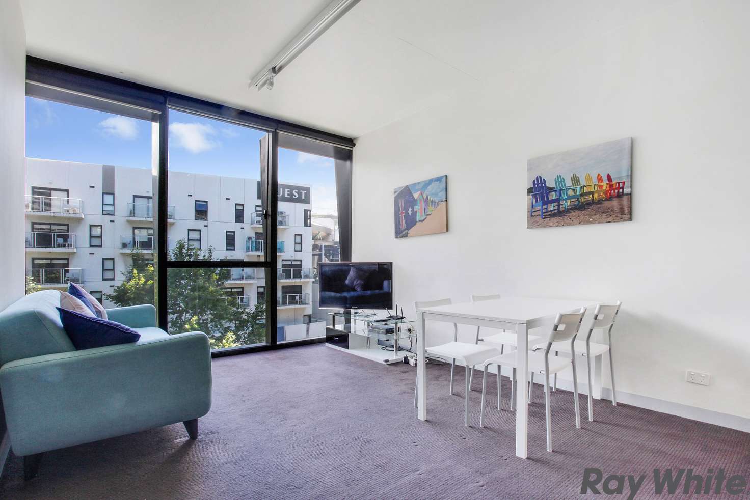 Main view of Homely apartment listing, 405/757 Bourke Street, Docklands VIC 3008