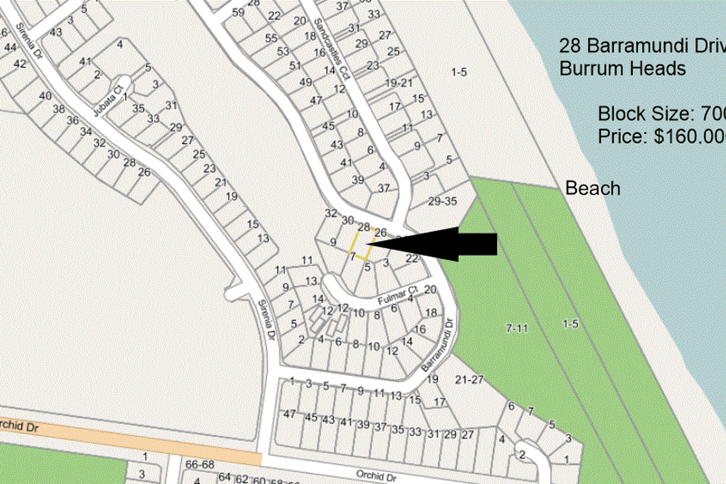 Main view of Homely residentialLand listing, 28 Barramundi Drive, Burrum Heads QLD 4659