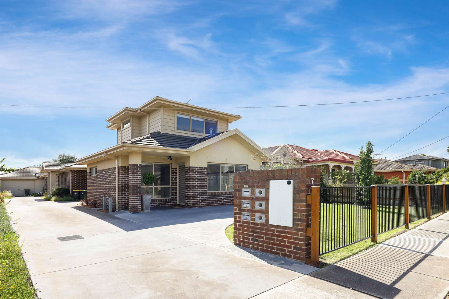 Main view of Homely townhouse listing, 1/7 Leonard Avenue, Glenroy VIC 3046