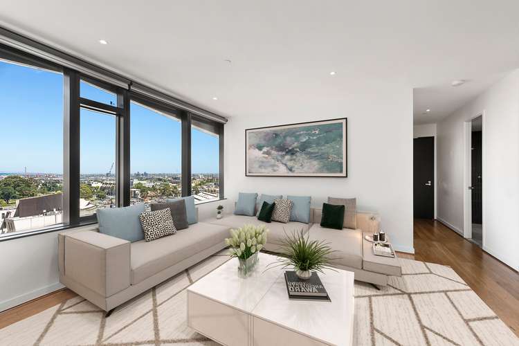 Main view of Homely apartment listing, 1613/155 Franklin Street, Melbourne VIC 3000