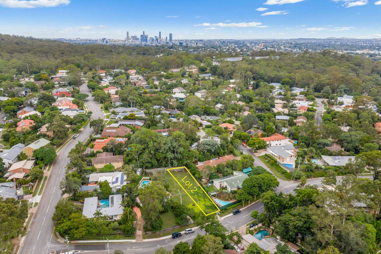 Main view of Homely residentialLand listing, 179 Burbong Street, Chapel Hill QLD 4069