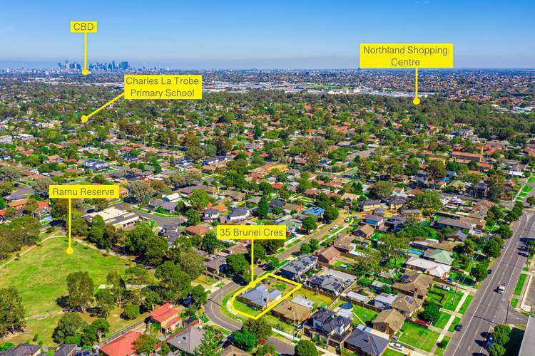 Fifth view of Homely house listing, 35 Brunei Crescent, Heidelberg West VIC 3081